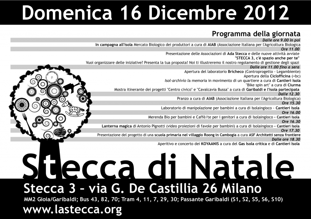 Volantino Stecca di Natale