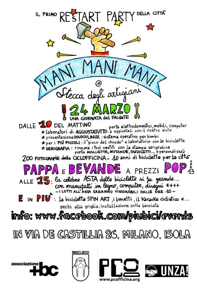 MANI MANI MANI alla Stecca degli Artigiani