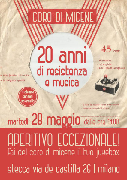 [28 maggio] Aperitivo Eccezionale!